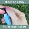 Show in main carousel: Besties Slide-On Cat & Dog ID Tag, Lavender slide 8 of 8