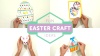 Easter Egg and Chick Craft Template