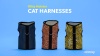 Show in main carousel: Kitty Holster Cat Harness, Blazin Red Bandana, X-Large slide 6 of 7