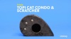Show in main carousel: TRIXIE Topi 13-in Plush Carpet Cat Condo, Brown slide 8 of 9