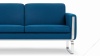 CH101 - CH101 Two Seater Sofa, Indigo Blue Wool