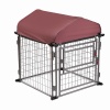 Show in main carousel: Two By Two The Hangout Expandable Steel Dog Kennel, Small, Black slide 10 of 11