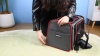 Show in main carousel: Jespet Soft-Sided Airline-Approved Travel Dog & Cat Carrier, Gray/Red, Small/Medium slide 8 of 9