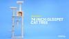 Show in main carousel: GleePet 74-in Faux Fur Cat Tree & Condo, Beige slide 11 of 12