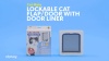 Show in main carousel: Cat Mate Lockable Cat Flap/Door with Door Liner, White slide 6 of 7