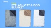 Show in main carousel: Frisco Long Faux Fur Cat & Dog Throw Blanket, Sand, Small slide 5 of 6