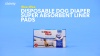 Show in main carousel: Wee-Wee Disposable Dog Diaper Super Absorbent Liner Pads, 10 count slide 10 of 11