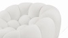 Bubble - Bubble Lounge Chair, Cream Textured Jersey