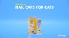 Show in main carousel: Soft Claws Cat Nail Caps, 40 count, Small, Pink Sparkle slide 5 of 7