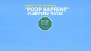 Show in main carousel: Imagine This Company "Poop Happens" Garden Sign slide 5 of 5