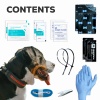 Show in main carousel: Uncharted Supply Co Wolf Pack First Aid Dog Collar, Black, Medium/Large: 16.5 to 20.5-in neck, 1.5-in wide slide 9 of 9
