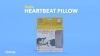Show in main carousel: PetZu Heartbeat Dog Pillow, Pink/White slide 10 of 11