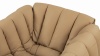 Puffy - Puffy Lounge Chair, Tuscan Tan Vegan Leather