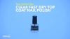 Show in main carousel: Dog Fashion Spa Clear Fast Dry Top Coat Nail Polish slide 2 of 3