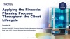 webinar on applying the financial planning process throughout the client lifecycle